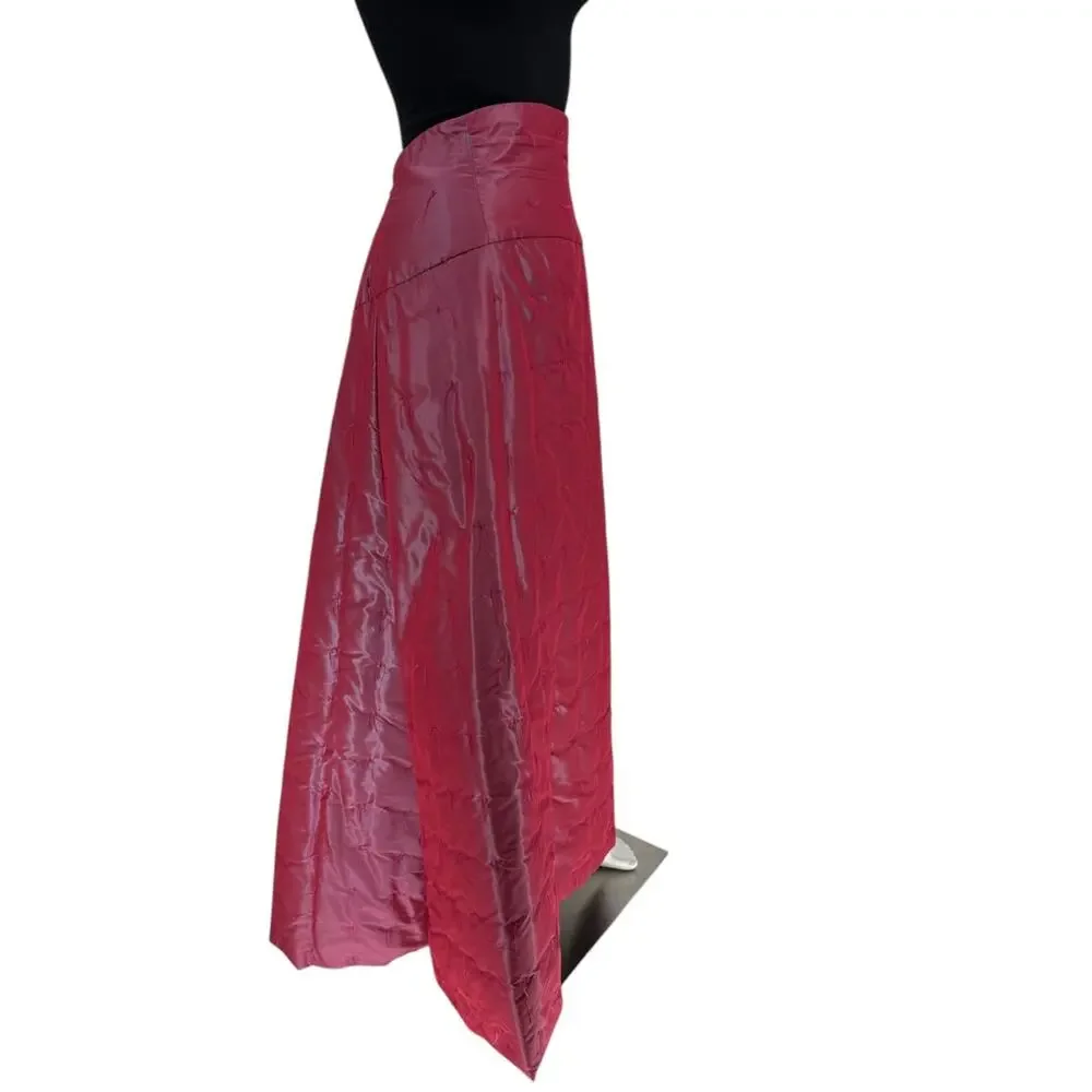 Chanel Fall 1999 Runway Asymmetrical Quilted Maxi Skirt – Size FR 42 (US 8)